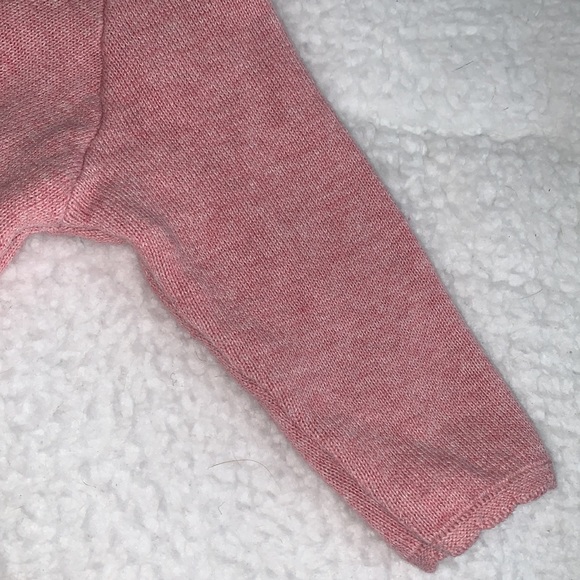 Mayoral Pink Sweater Dress Set Bears 4-6M Baby Girl EUC - Picture 6 of 10